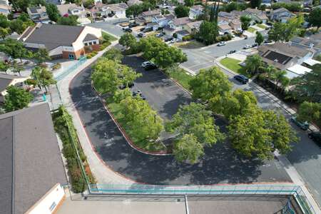 Jack London Elementary School Parking Lot - Front in Antioch