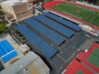 San Mateo High School Parking Lot - Main Campus in San Mateo
