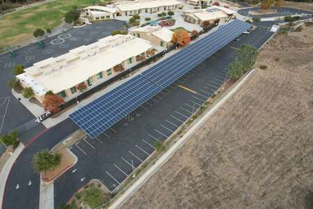 Joli Ann Leichtag Elementary School Parking Lot in Vista