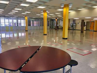 Woodson School Cafeteria in Houston