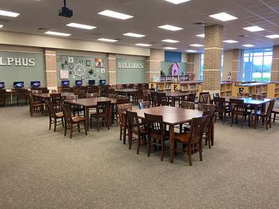 Adolphus Elementary School Library in Richmond