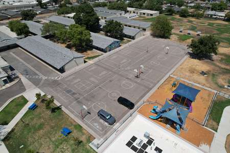 Ewing Elementary School Blacktop in Fresno