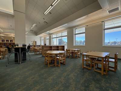 Great Neck Middle School Library in Virginia Beach