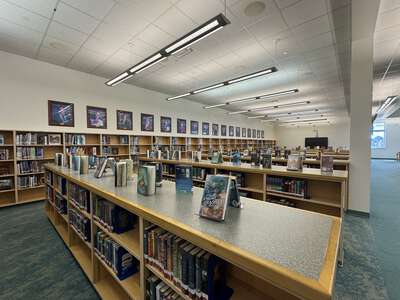 Great Neck Middle School Library in Virginia Beach