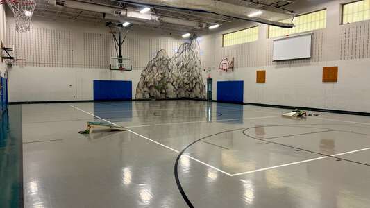 Pattonville Heights Middle School Back Gym in Maryland Heights