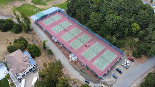 Merritt College Tennis Courts in Oakland