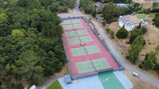 Merritt College Tennis Courts in Oakland