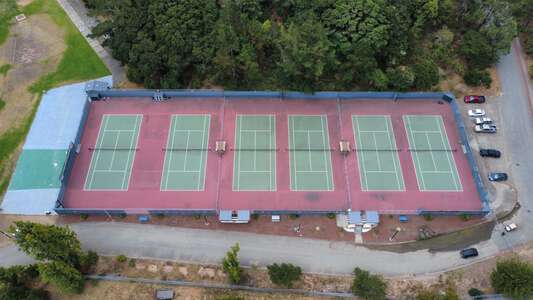 Merritt College Tennis Courts in Oakland