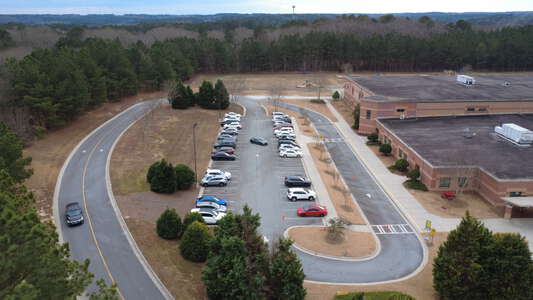 Lovin Elementary School Parking Lot - Side in Lawrenceville