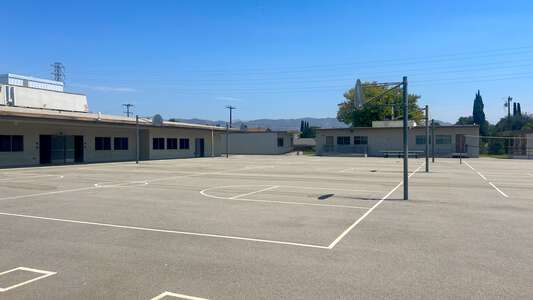 Garden Grove Elementary School Outdoor Basketball Courts in Simi Valley