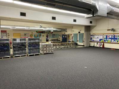 Pacific View Leadership Elementary School Cafeteria in San Diego