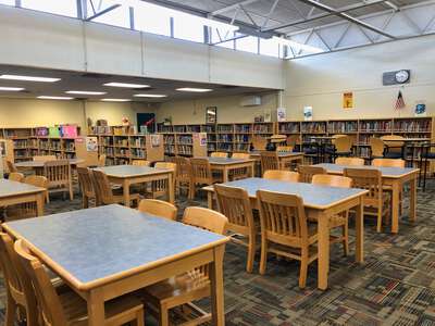 Kennedy Middle School Library in Albuquerque