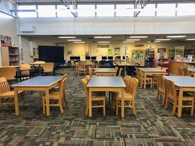 Kennedy Middle School Library in Albuquerque