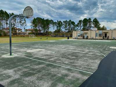 Sunset Park Elementary School Outdoor Basketball Courts in Windermere 2