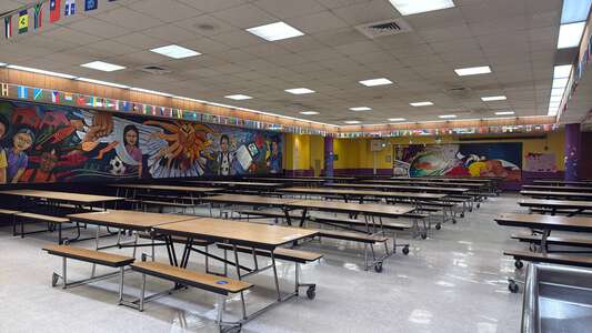 Ruiz - Irma C Ruiz Elementary School Cafeteria in Chicago 4