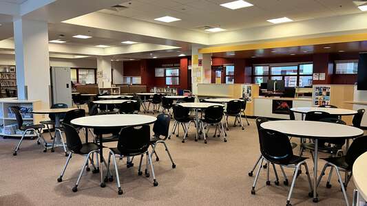 Stoller Middle School Library in Portland