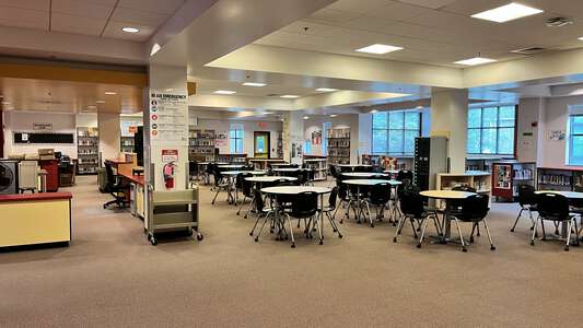 Stoller Middle School Library in Portland