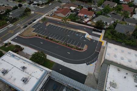Birch Grove Primary Parking Lot in Newark