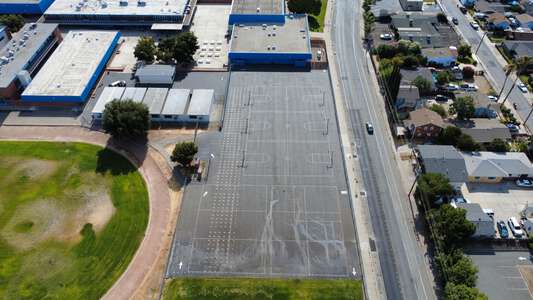 Antioch Middle School Outdoor Basketball Courts in Antioch