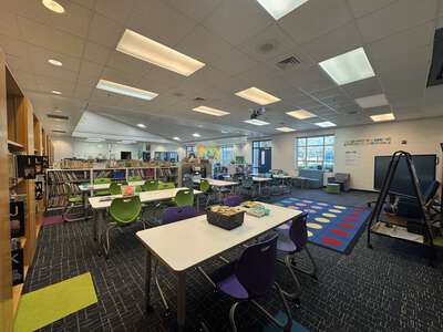 Hermitage Elementary School Library in Virginia Beach