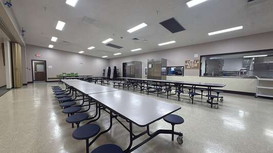Overland Elementary Early Childhood Education Center Cafeteria in Rock Springs 2