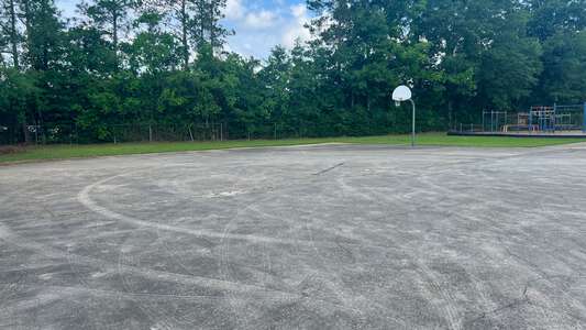 Greenbrier Elementary School Outdoor Basketball Courts in Baton Rouge