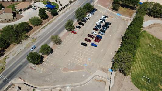Escontrias STEAM Academy Parking Lot in Socorro 3