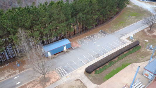 Archer High School Parking Lot-Fields in Lawrenceville