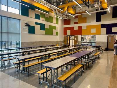 George Peabody Elementary School Cafeteria in Dallas