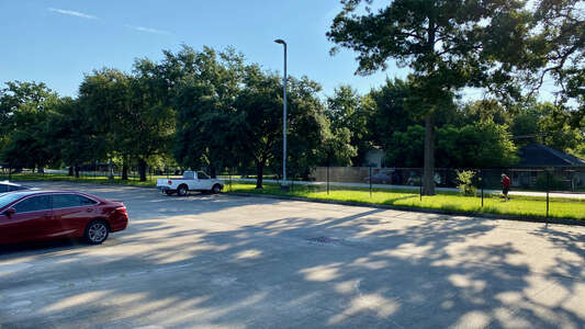Herrera Elementary Parking Lot - Side in Houston