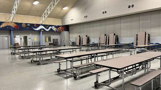 Sexton Mountain Elementary School Cafeteria in Beaverton