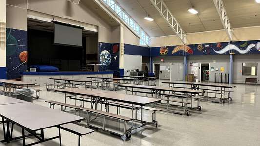 Sexton Mountain Elementary School Cafeteria in Beaverton