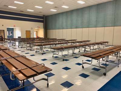 Dickinson Elementary School Cafeteria in Sugar Land