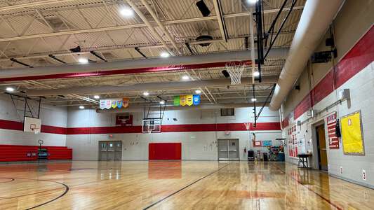 Four Oaks Elementary School Gymnatorium in Four Oaks