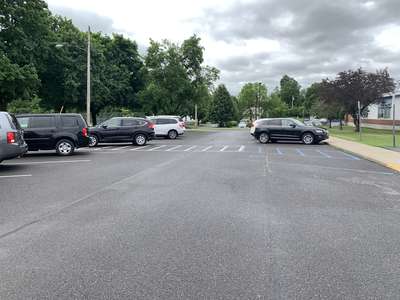 Division Street Elementary School Parking Lot 1 in Saratoga Springs
