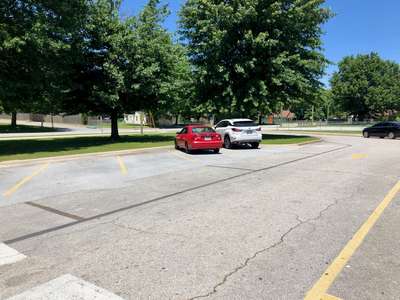 Jones Elementary School Parking Lot 2 in Springdale