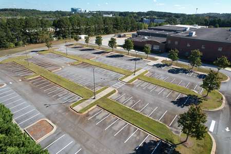 Benefield Elementary School Parking Lot - Side in Lawrenceville
