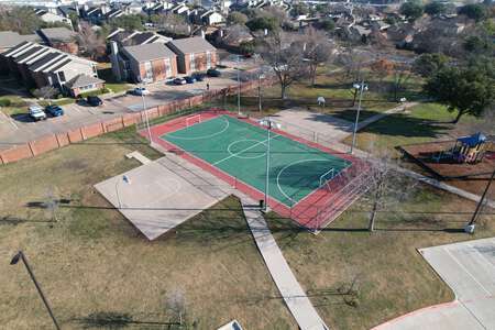 Dr. J.C. Cannaday Elementary School Outdoor Basketball Courts in Mesquite