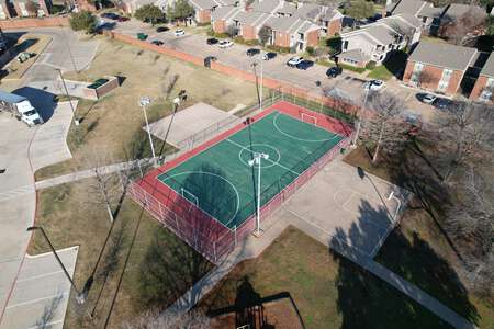 Dr. J.C. Cannaday Elementary School Outdoor Basketball Courts in Mesquite