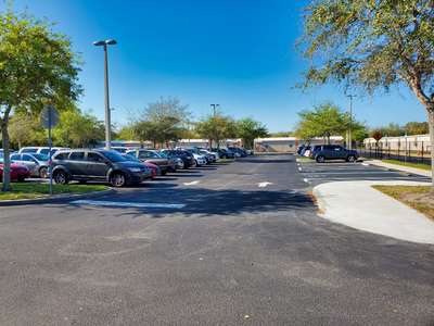 Baldwin Park Elementary School Parking Lot in Orlando