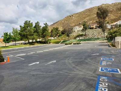 Box Springs Elementary School Parking Lot in Moreno Valley