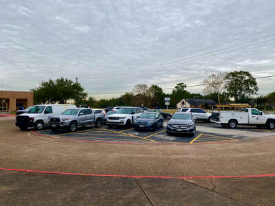 Garfield Elementary School Parking Lot - Front in Houston