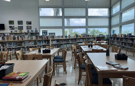 Aventura Waterways K-8 Center Media Center in Miami 3