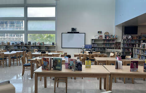 Aventura Waterways K-8 Center Media Center in Miami 2