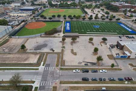 W H Adamson High School Parking Lot - Football Stadium in Dallas