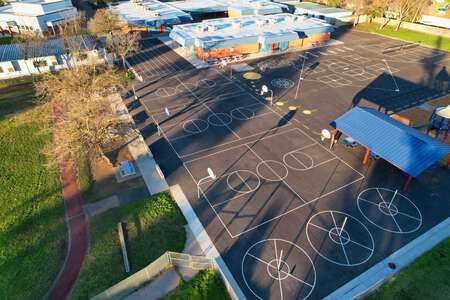 Charles Mack Elementary School Outdoor Basketball Courts in Sacramento 2