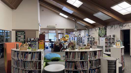 Greentree Elementary School Library in Irvine