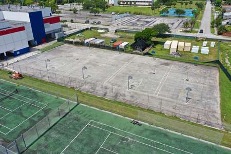 North Miami Beach Senior High School Outdoor Basketball Courts in Miami