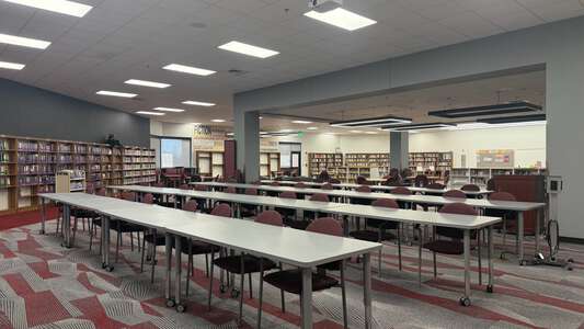 Putnam City North High School Library in Oklahoma City