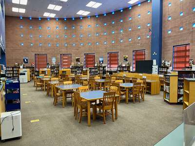 Thomas S. Hart Middle School Library in Pleasanton